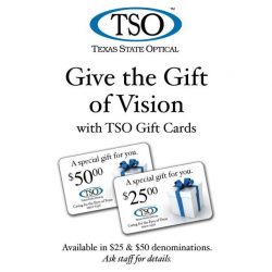 Give the Gift of Vision counter card